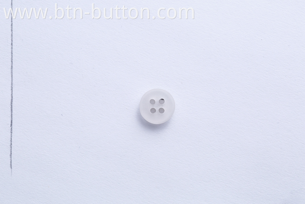 Double flat transparent bottom buttons